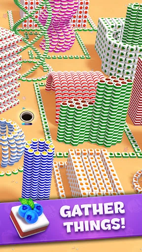 Captura de Tiles in Hole: Black Hole: agujero negro central